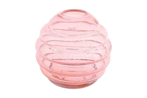 Glas roze rond Dutz
