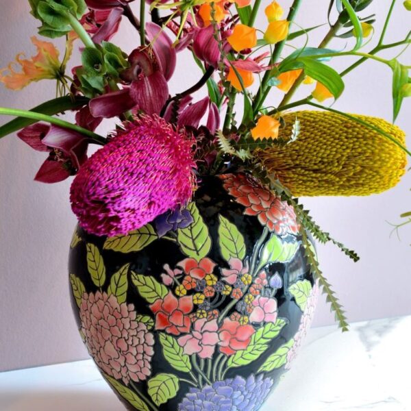 Bloemenprint Des Pots