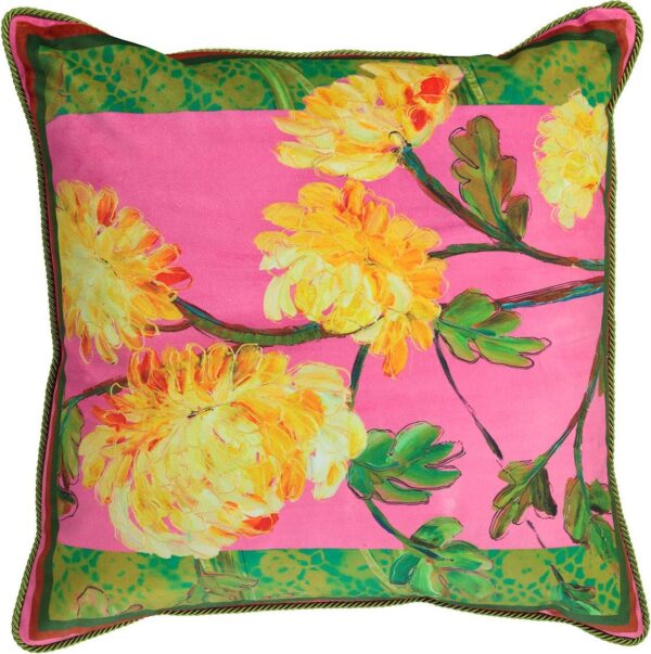 Doortje IJpelaar kussen Pink Dahlia